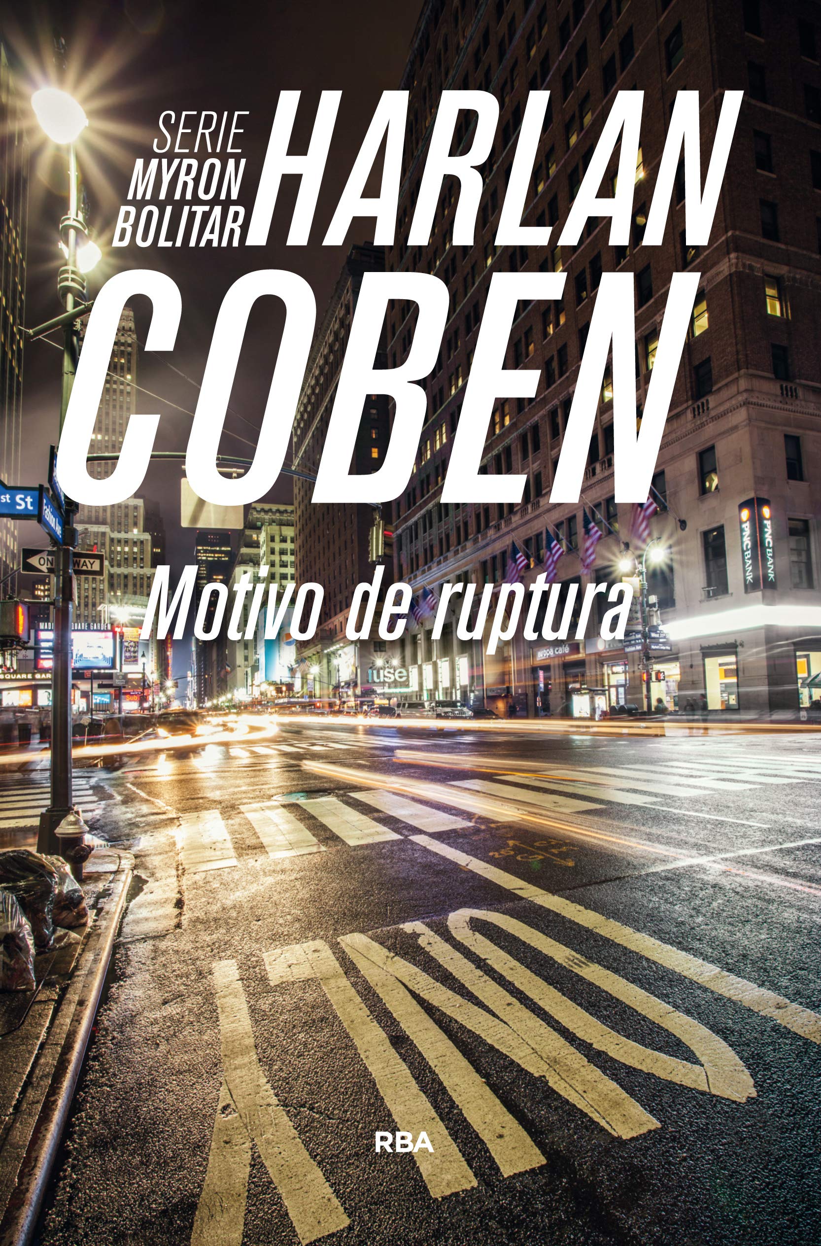 Motivo de ruptura: Serie Myron Bolitar book