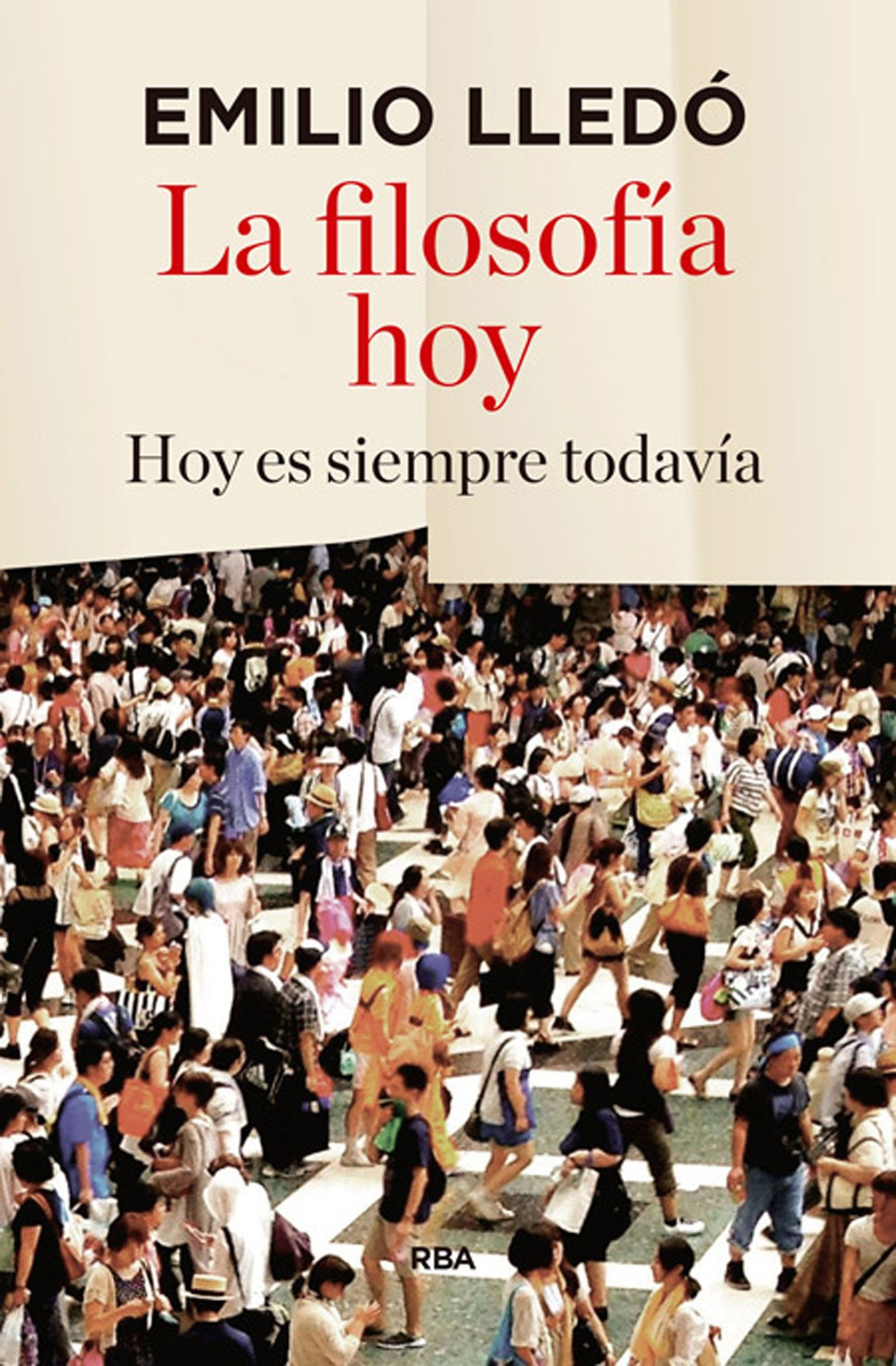 La filosofía hoy book