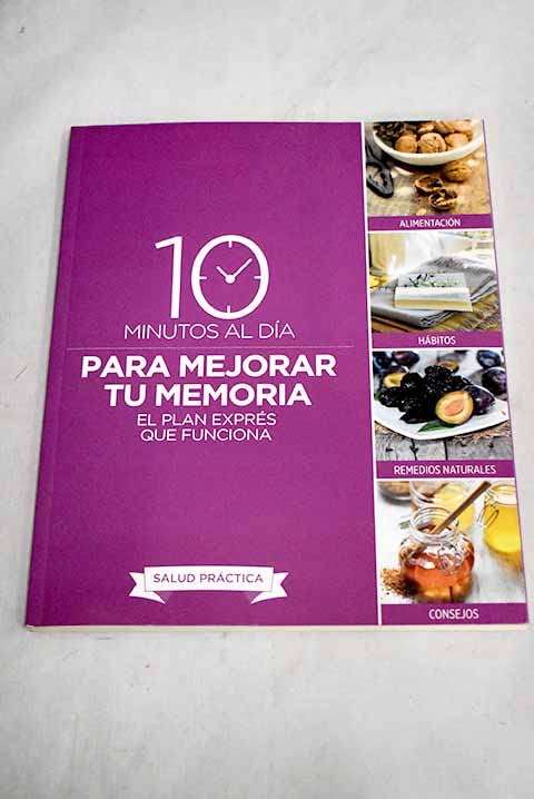 10 minutos al día para mejorar tu memoria: el plan exprés que funciona Books