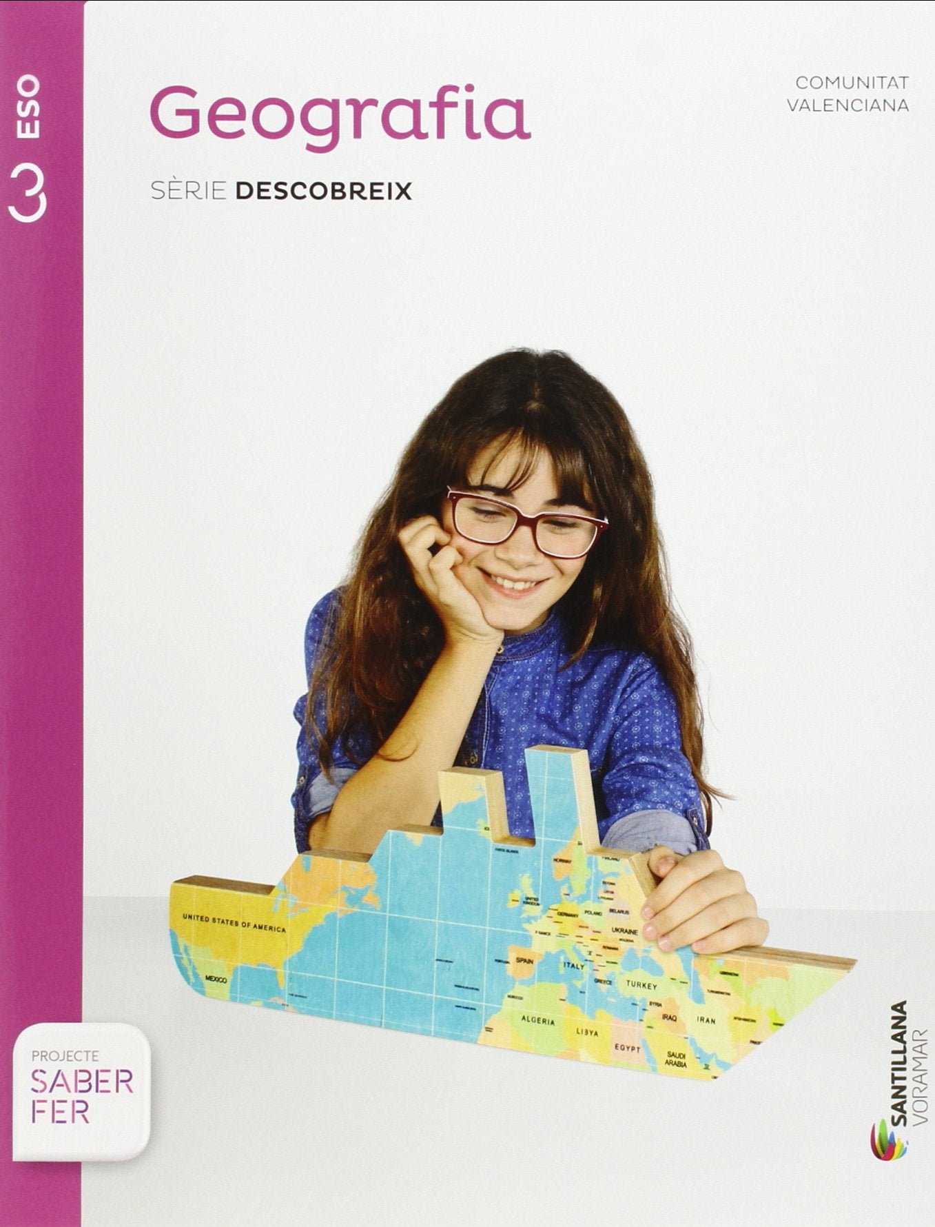 Geografia serie descobreix 3 ESO saber fer book