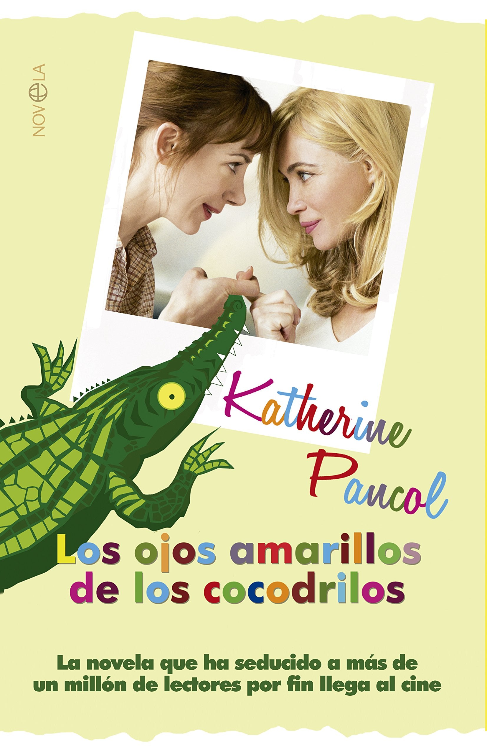 Los ojos amarillos de los cocodrilos. Edición película book