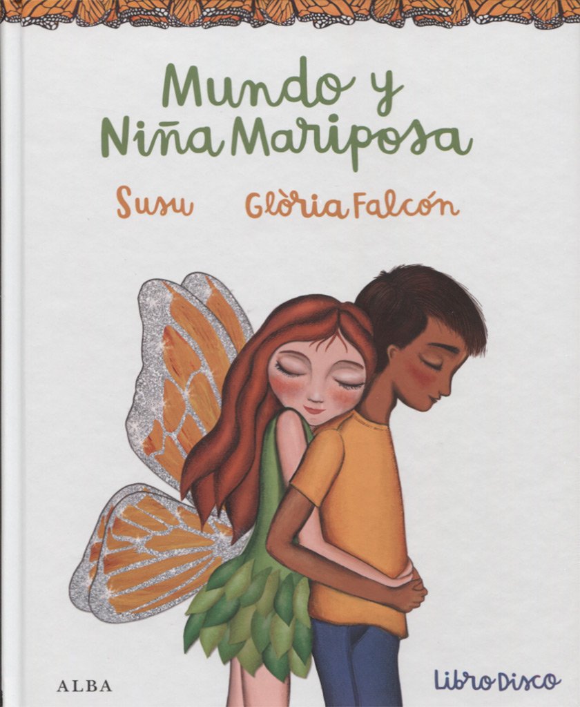 Mundo y Niña mariposa book