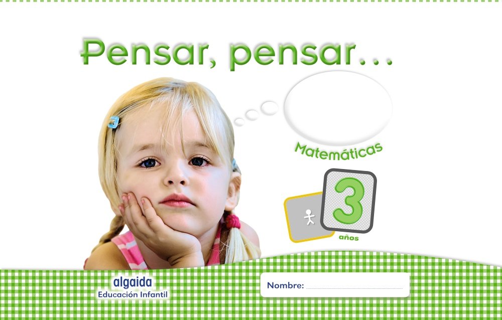 Pensar, pensar... Matemáticas 3 años. book