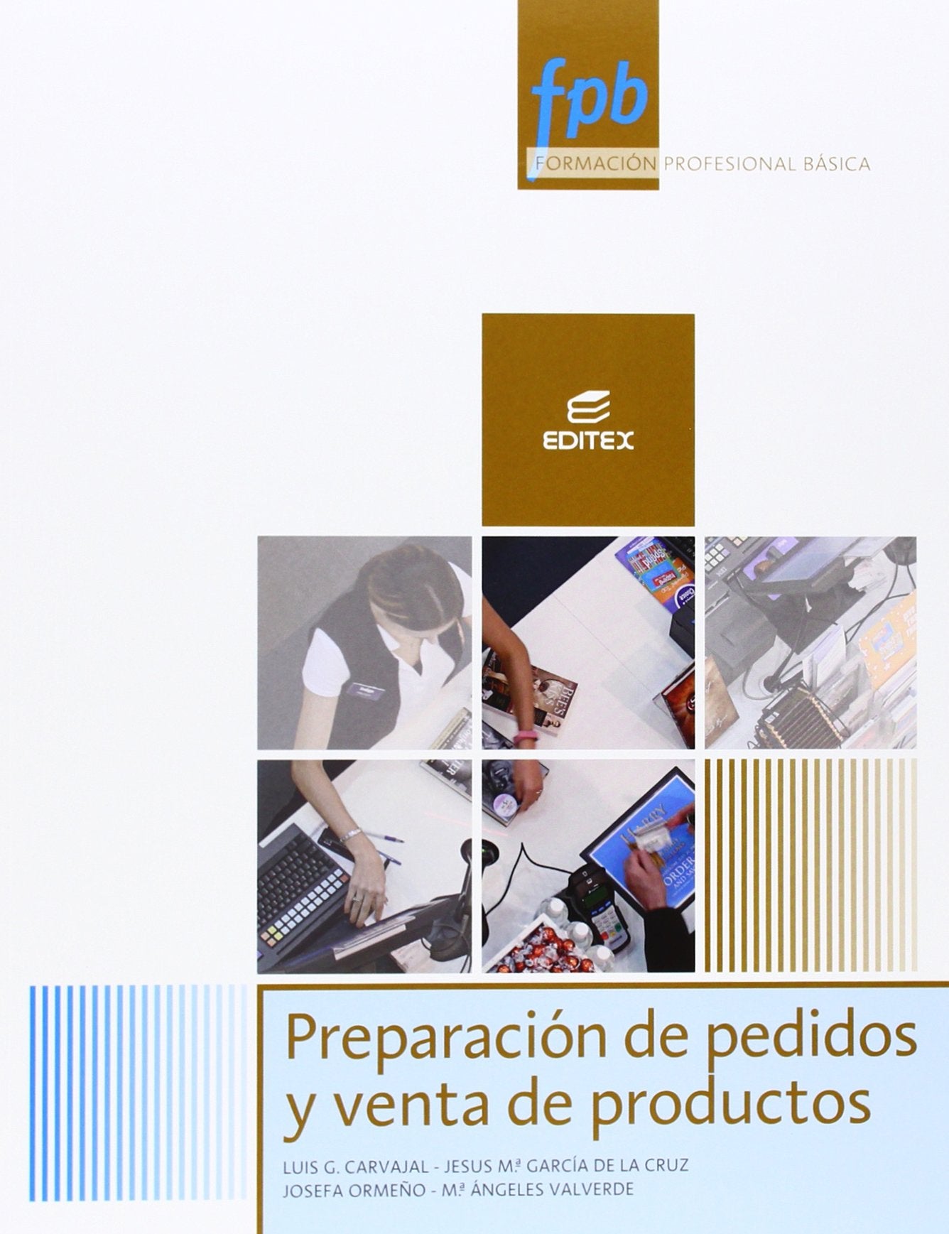 Preparación de pedidos y venta de productos book