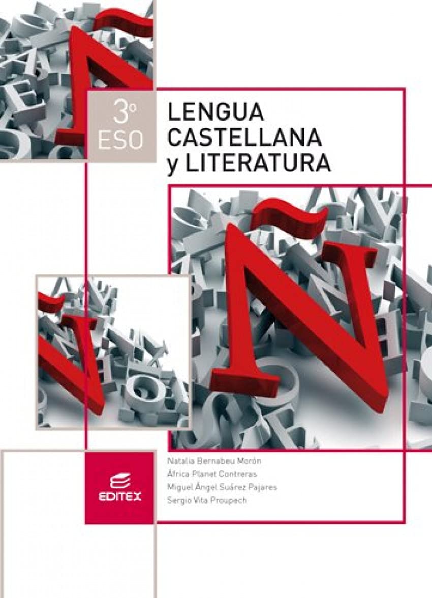 Lengua castellana y literatura, 3 ESO book