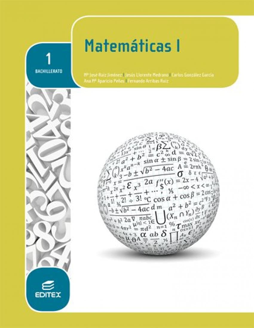 Matemáticas I 1º Bachillerato (LOMCE) book