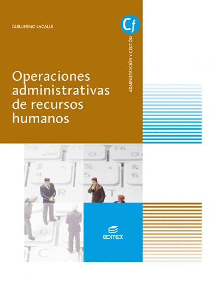 Operaciones administrativas de recursos humanos book