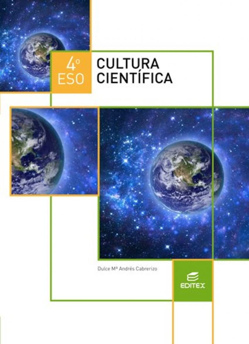Cultura científica 4 ESO (Secundaria) Professional & Reference Books