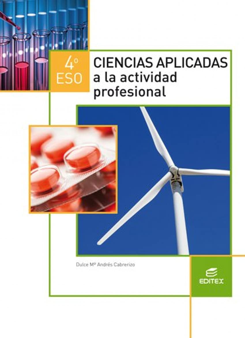 Ciencias aplicadas a la actividad profesional 4 ESO (Secundaria) Professional & Reference Books