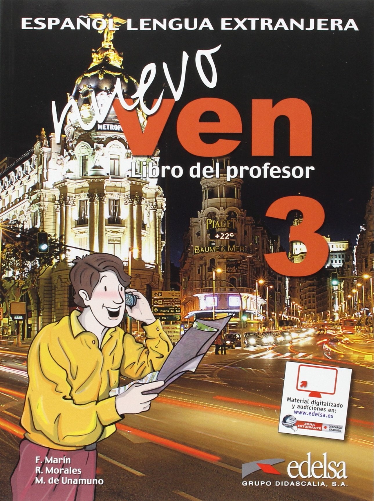 Nuevo ven 3. Libro del profesor book