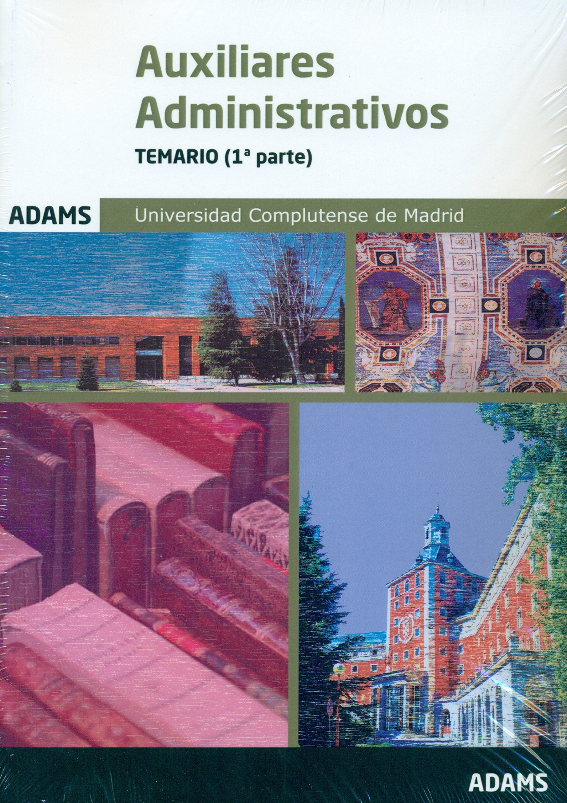 Auxiliares Administrativos, Universidad Complutense de Madrid. Temario book