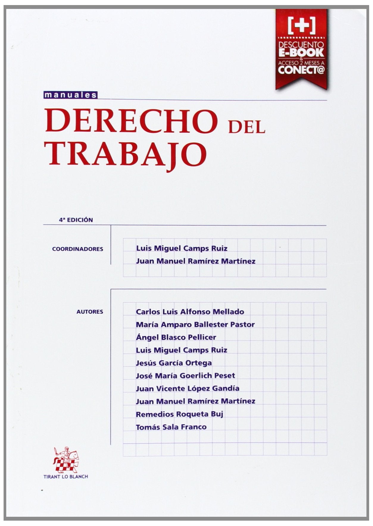 Derecho del Trabajo 4ª Edición 2014 book