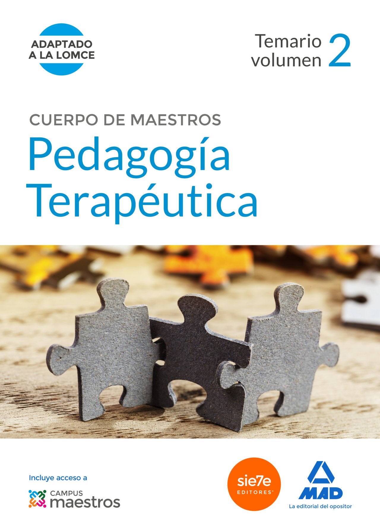 Cuerpo de Maestros Pedagogía Terapéutica. Temario Volumen 2 book