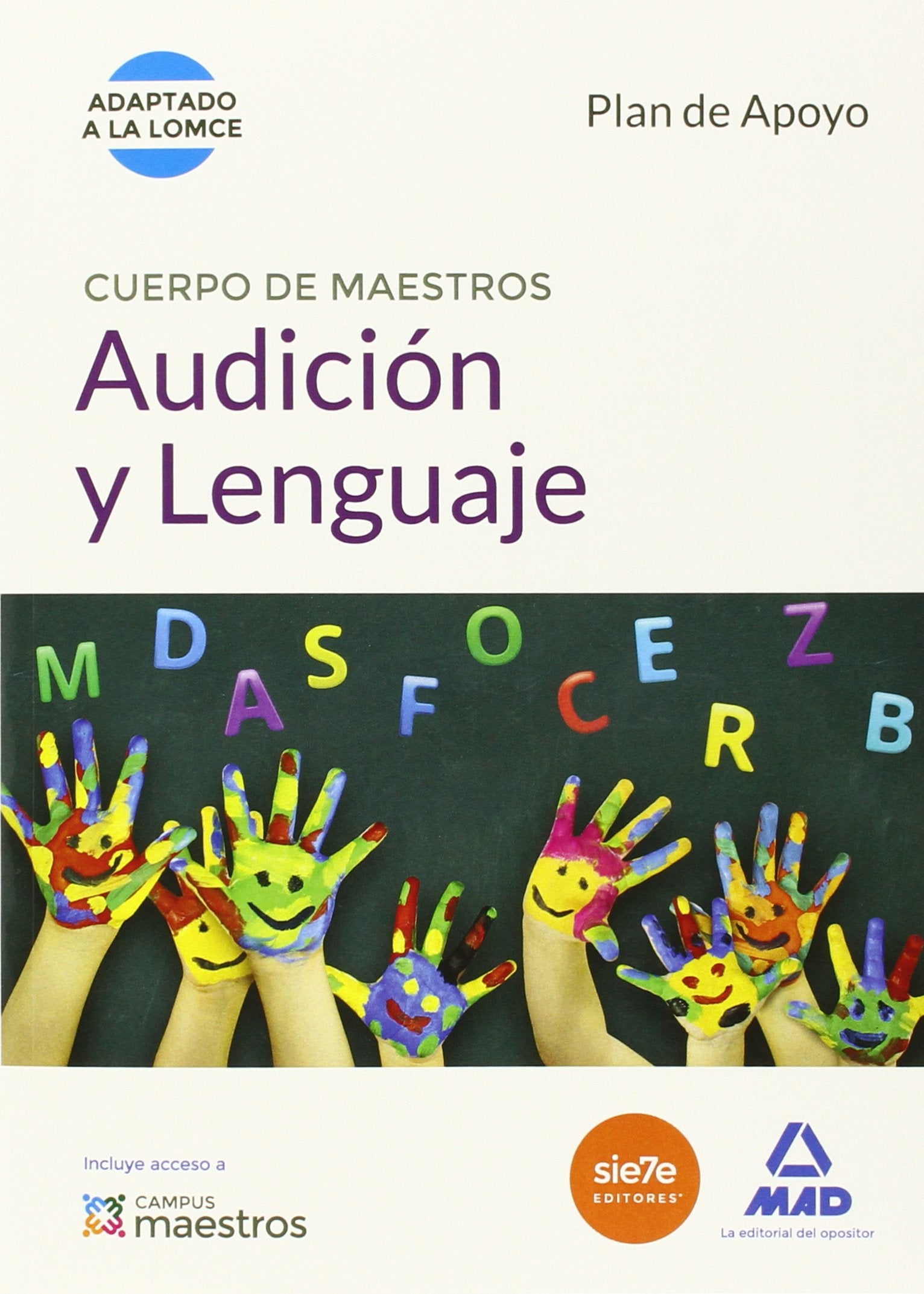 Cuerpo de Maestros Audición y Lenguaje. Plan de Apoyo book