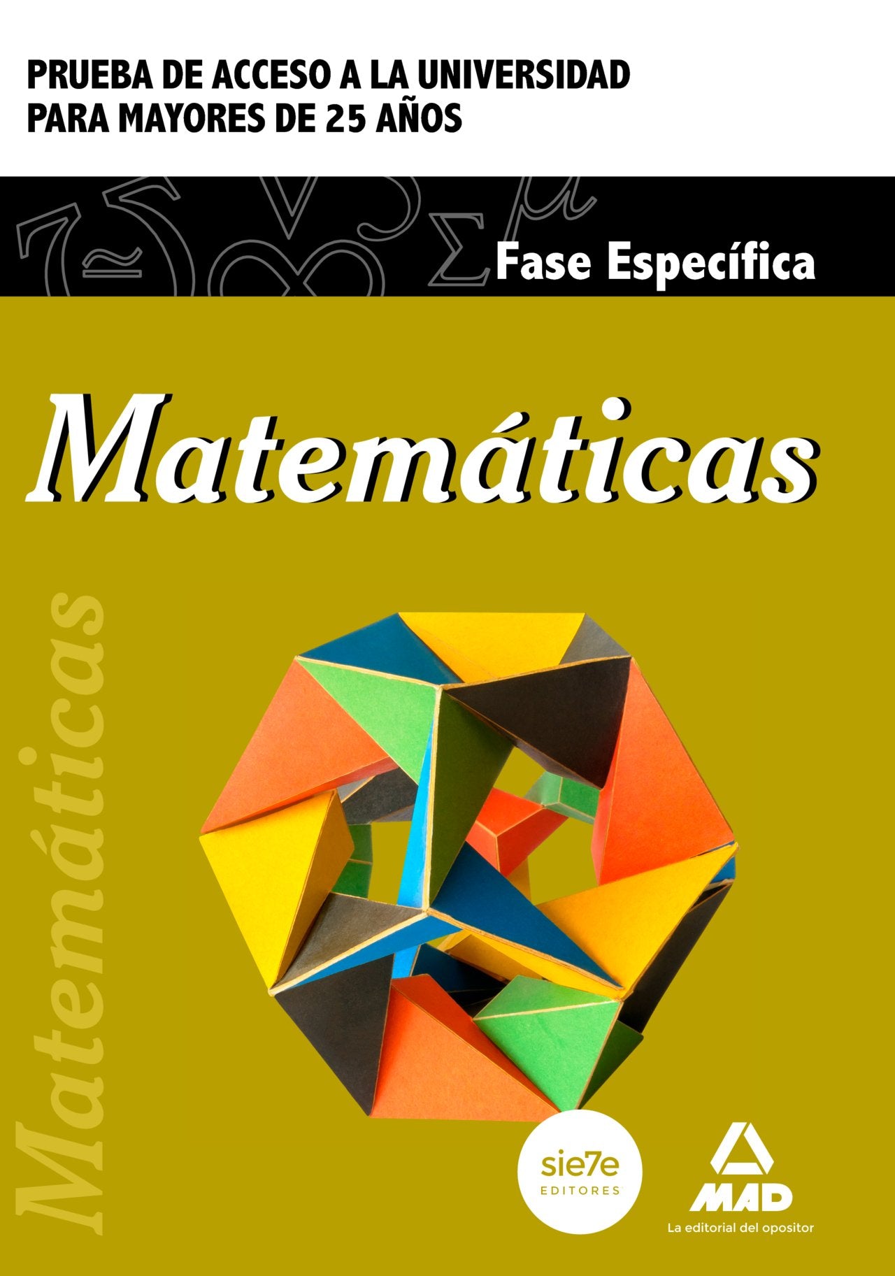 Matemáticas : prueba de acceso a la universidad para mayores de 25 años Tiptoi & Games