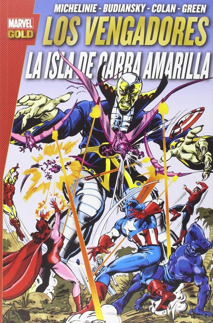 Los vengadores: La isla de garra amarilla Superheroes