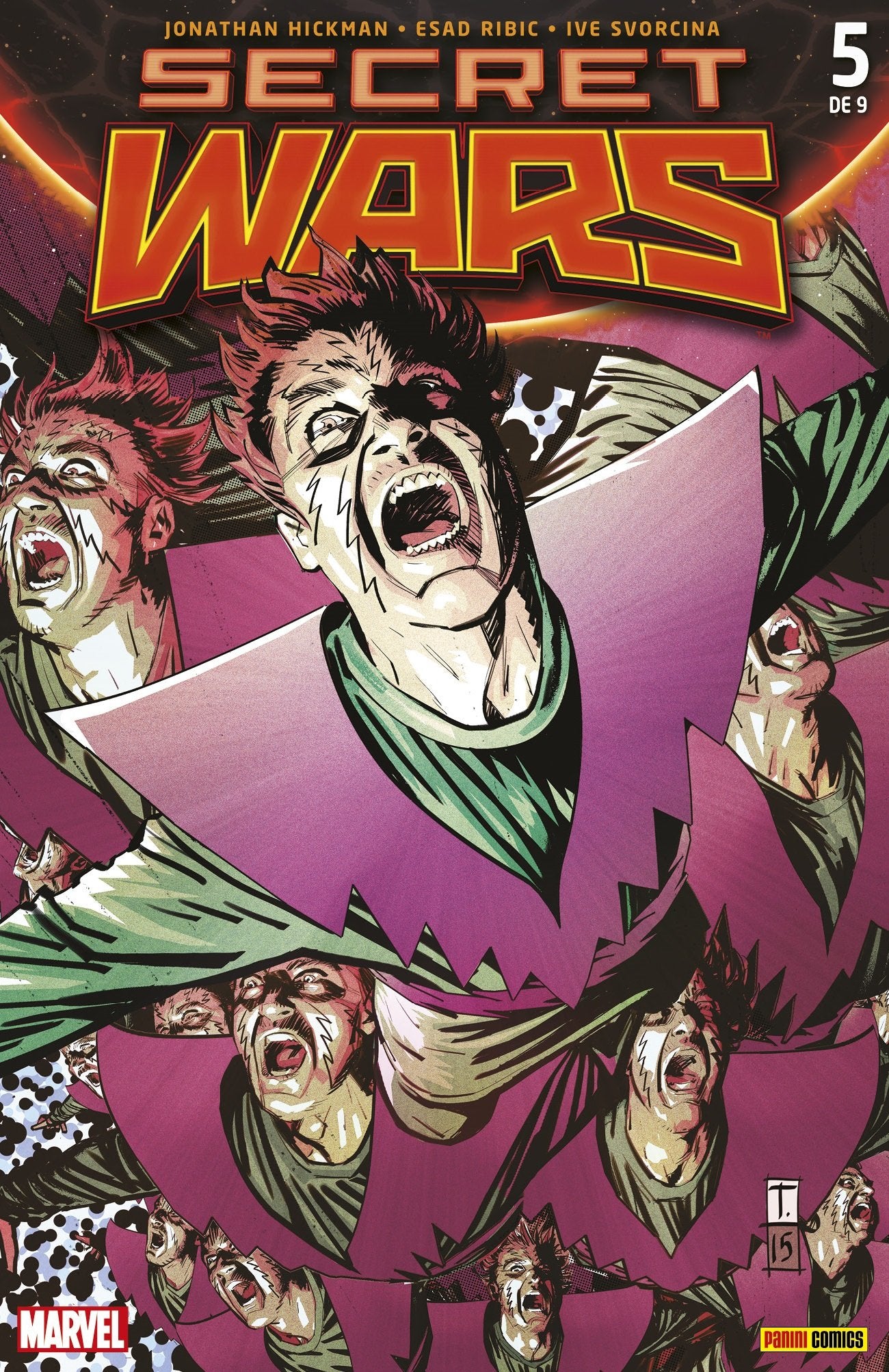 SECRET WARS 05 (PORTADA ALTERNATIVA) book