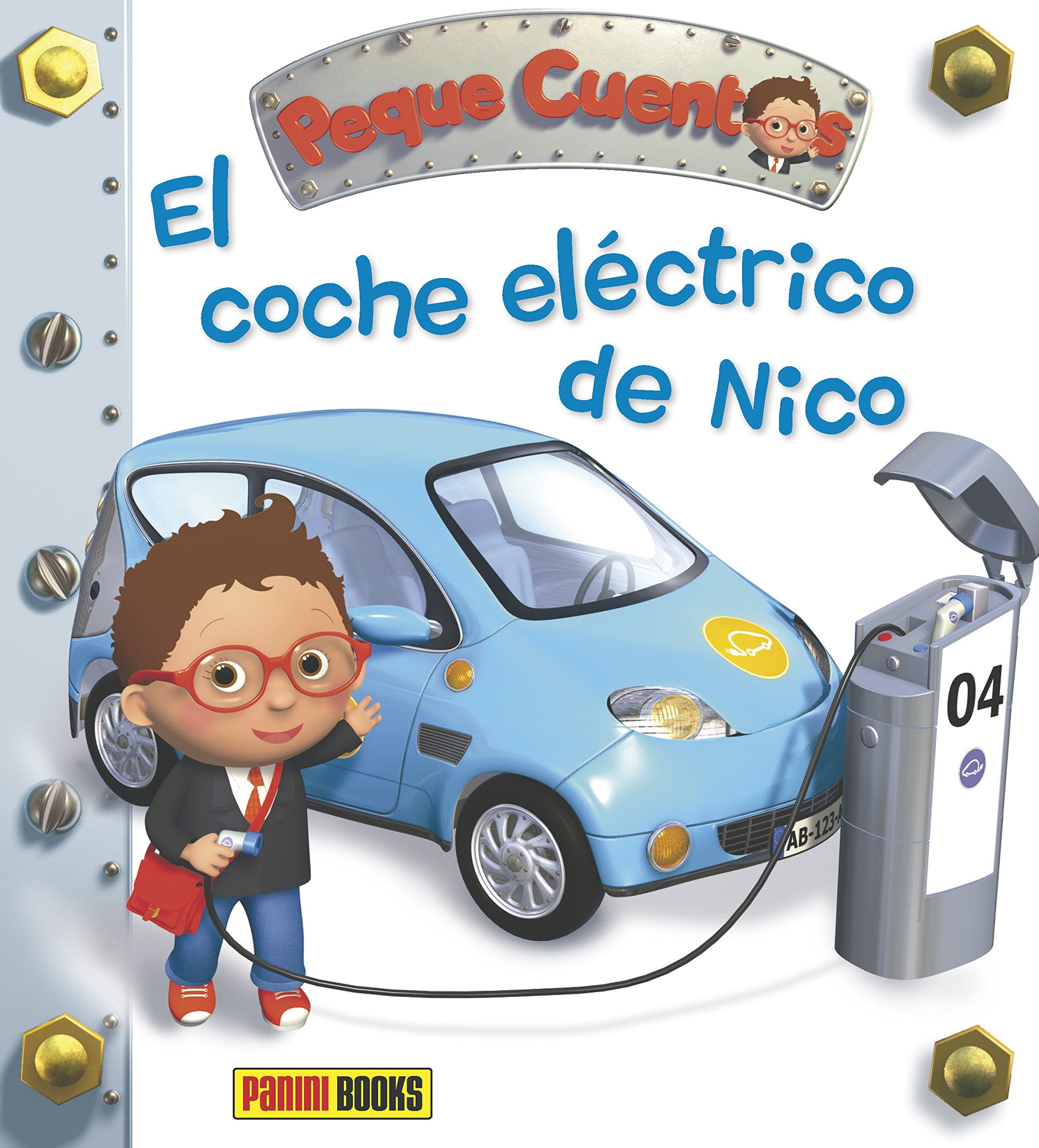 El Coche Eléctrico De Nico. Peque Cuentos Books