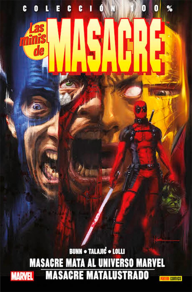Las Minis de Masacre 02: Masacre mata al Universo: MASACRE MATA AL UNIVERSO MARVEL (COLECCIÓN 100% MARVEL) Superheroes