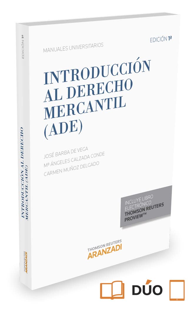Introducción al Derecho mercantil (ADE) (Papel + e-book) book