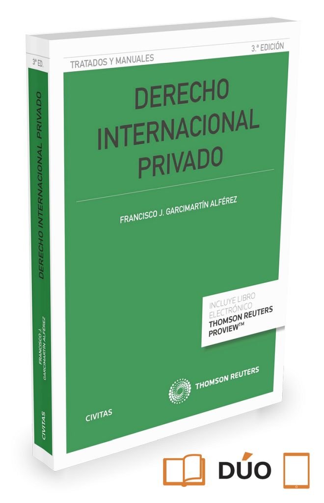 Derecho Internacional Privado (Papel + e-book) book
