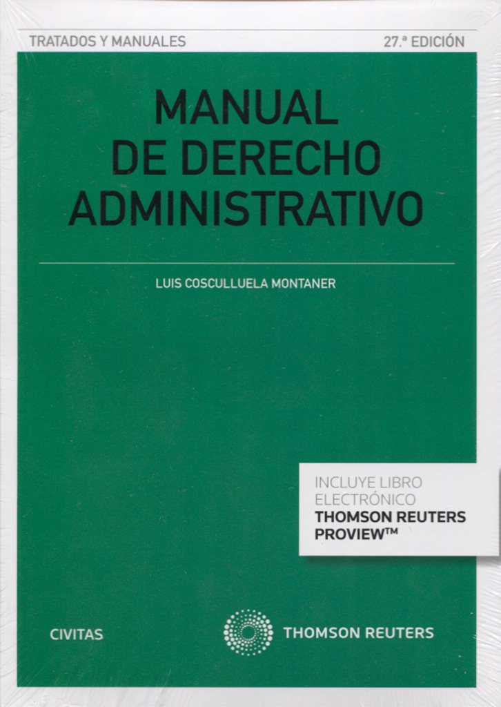 Manual de derecho administrativo (Papel + e-book) book