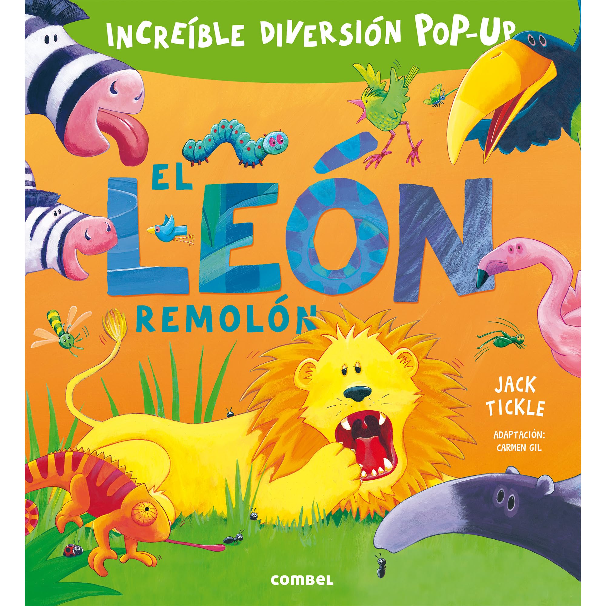 El león remolón / The Very Lazy Lion book
