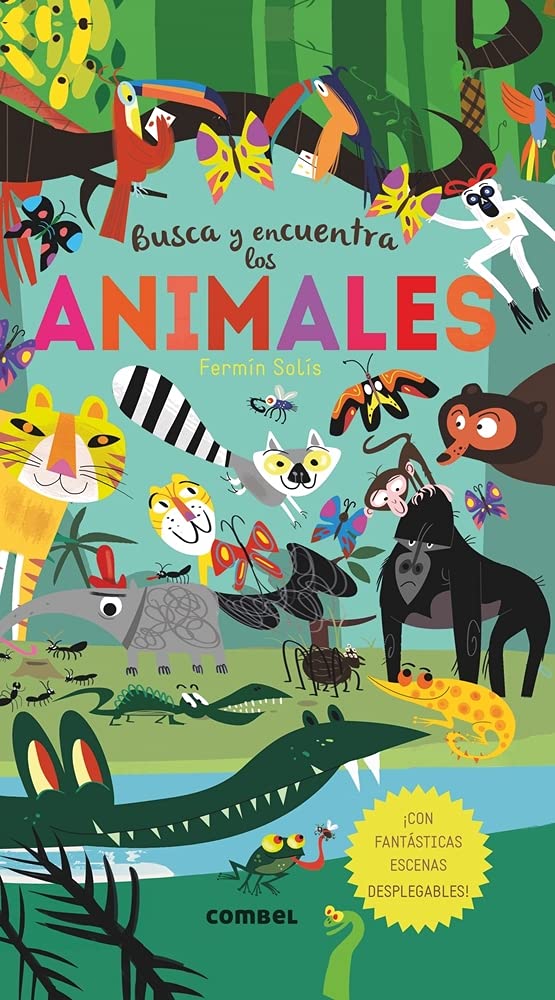 Busca y encuentra los animales/ Search and Find Animals book