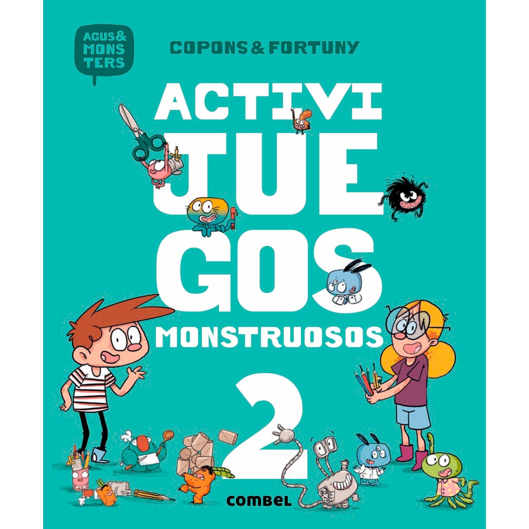 Activijuegos monstruosos / Monstrous ActiviGames book