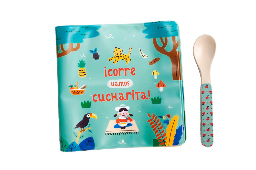 ¡Corre, vamos, cucharita! / Run, eat, spoon! book