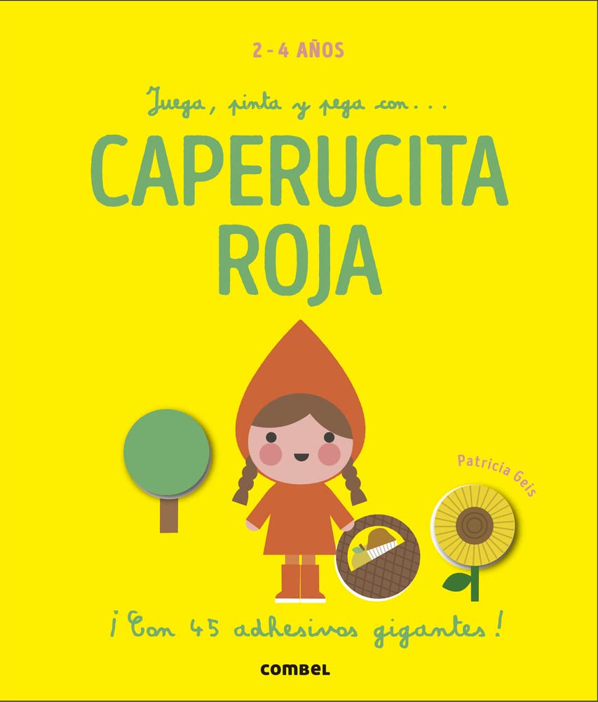 Juega, pinta y pega con... Caperucita Roja Fairy Tales & Legends