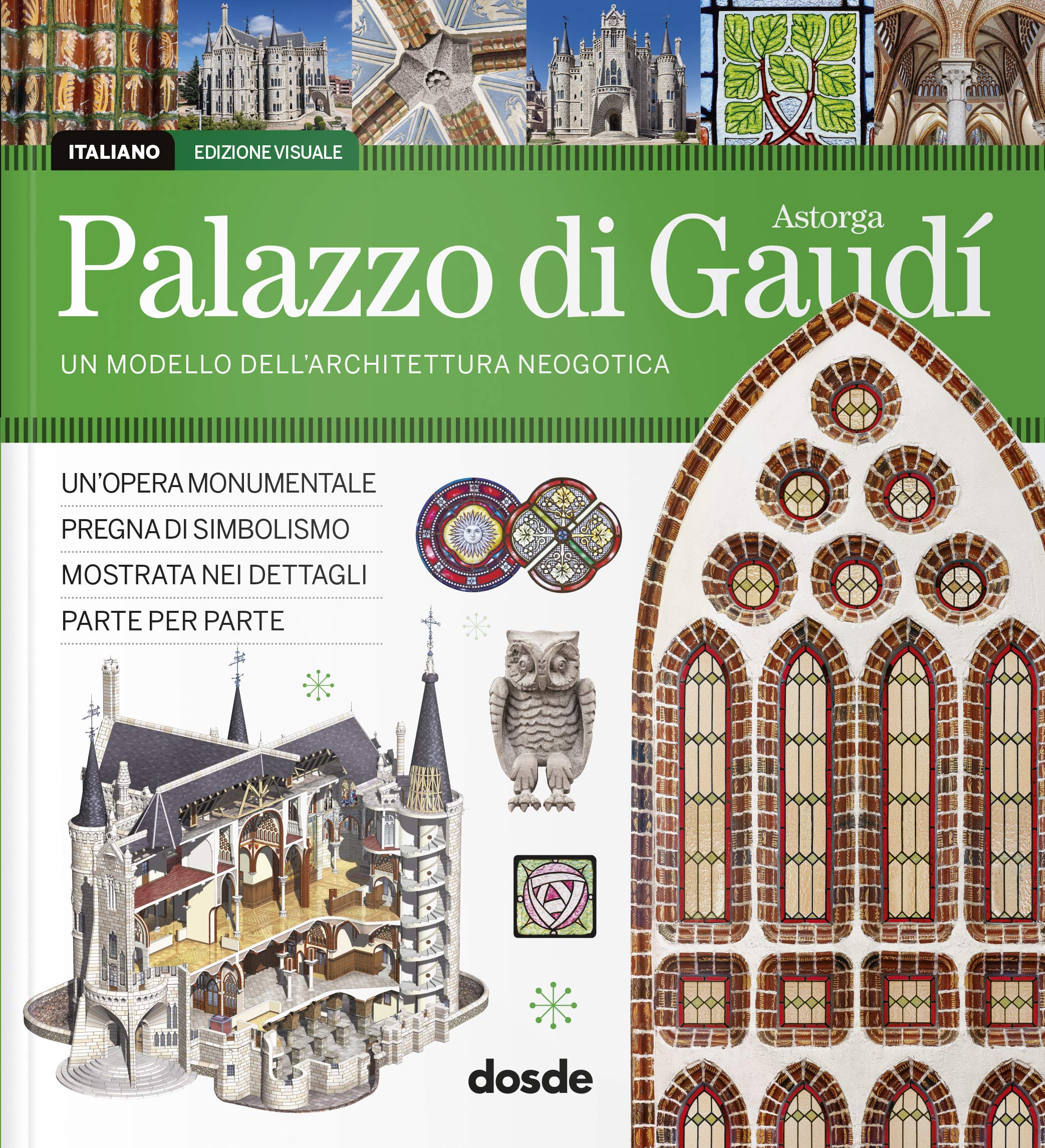 ED. VISUAL - PALACIO DE GAUDÍ ASTORGA - (ITALIANO) (Serie Arquitectura) Architecture