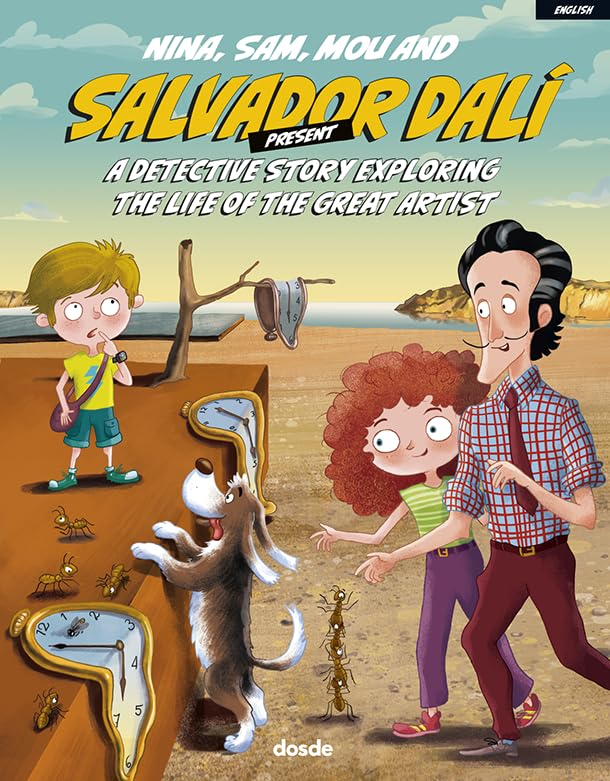 NINA, SAM, MOU Y SALVADOR DALÍ (INGLÉS): Una historia de detectives para descubrir la vida del genial artista (Serie Infantil) Non-fiction
