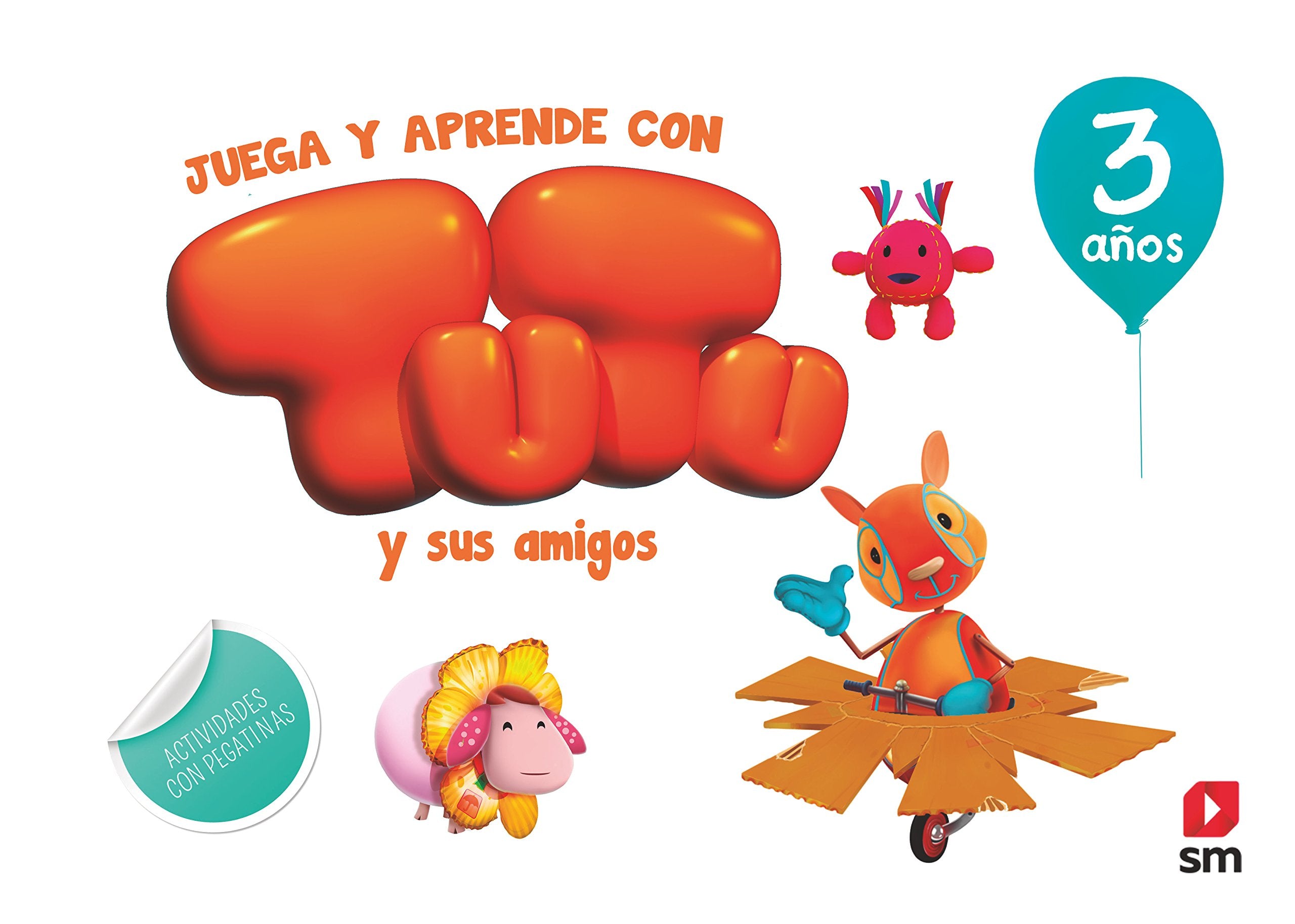 Juega y aprende con Tutu y sus amigos, 3 años Study Guides