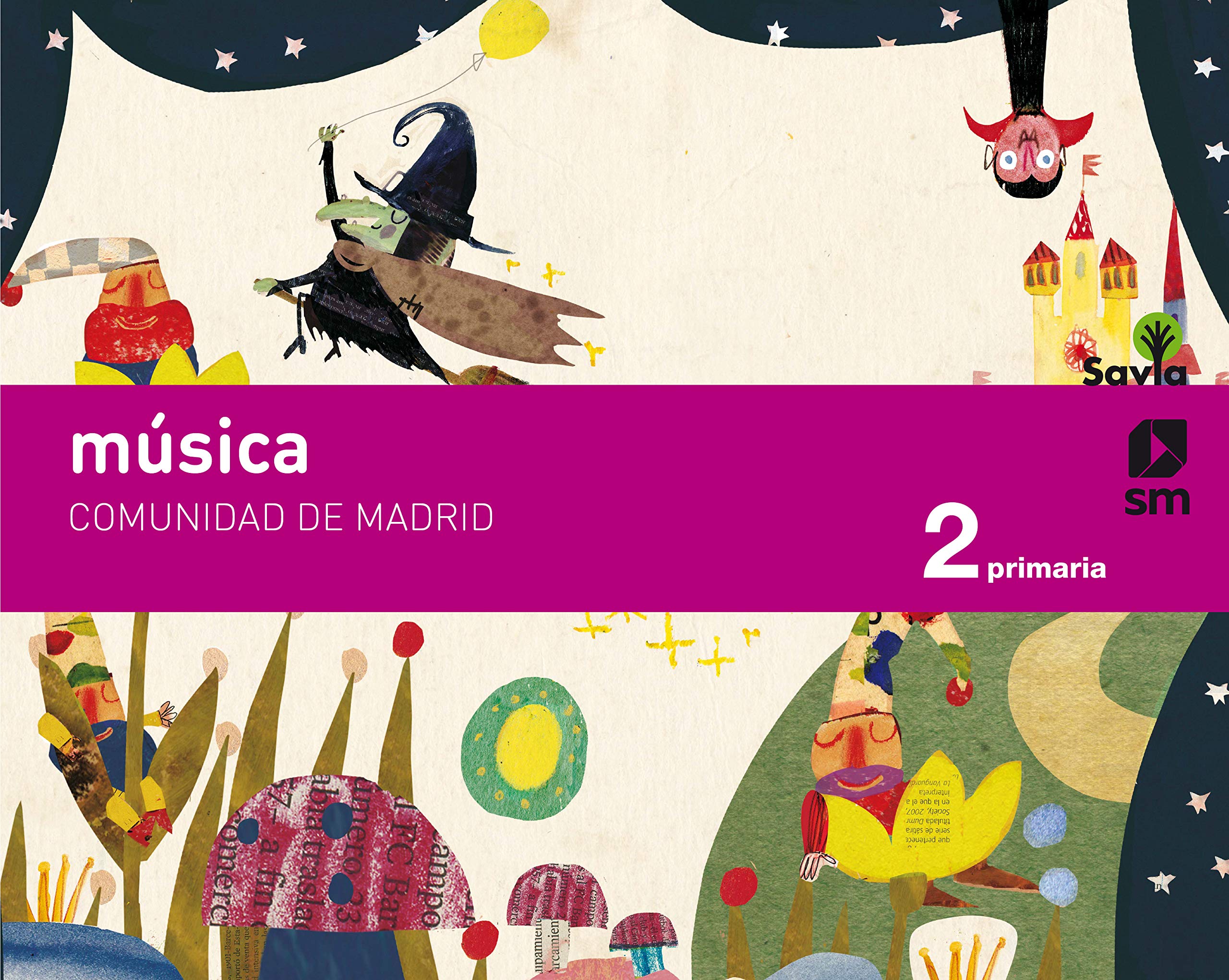Música. 2 Primaria. Savia. Madrid book