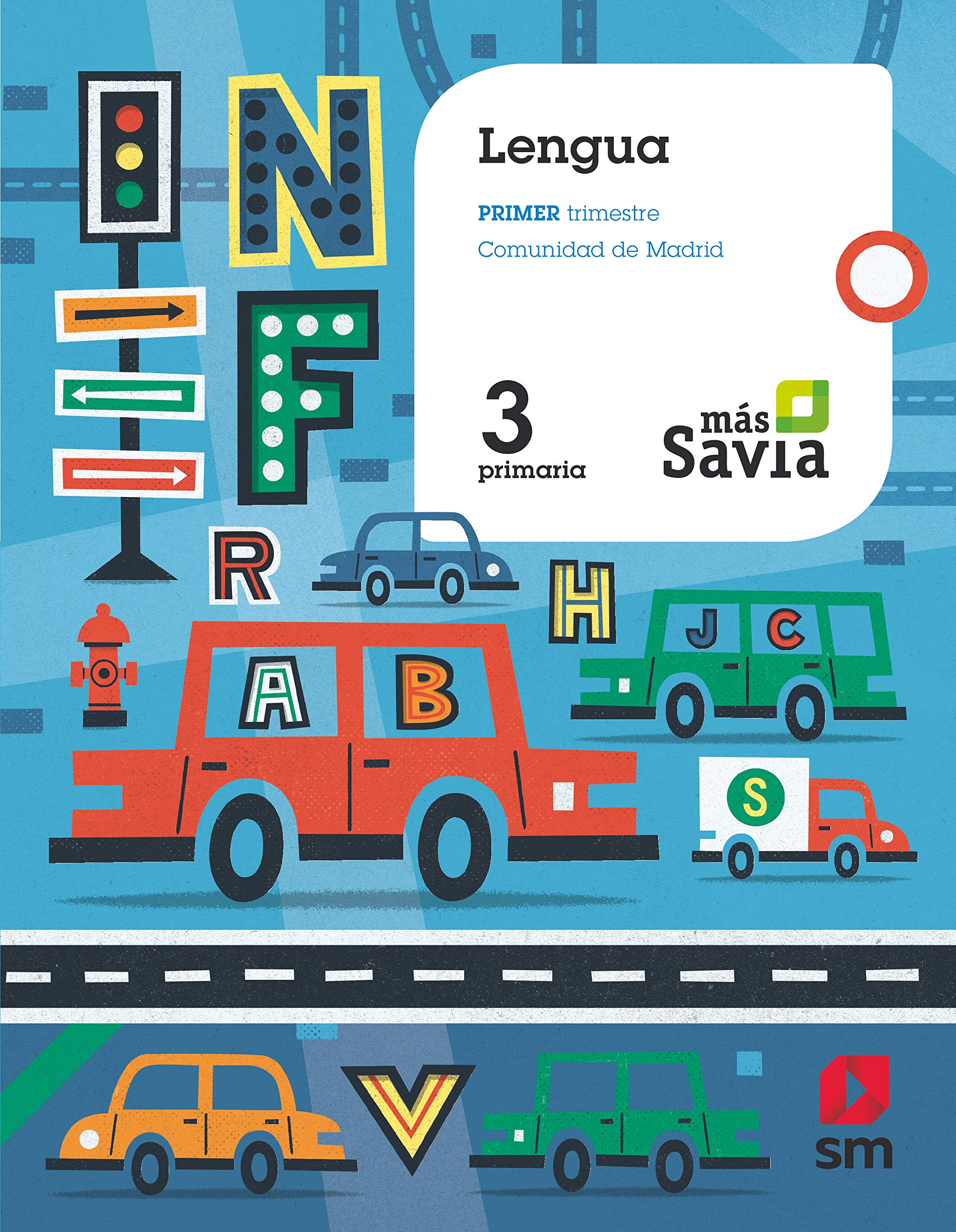 Lengua. 3 Primaria. Más Savia. Madrid book