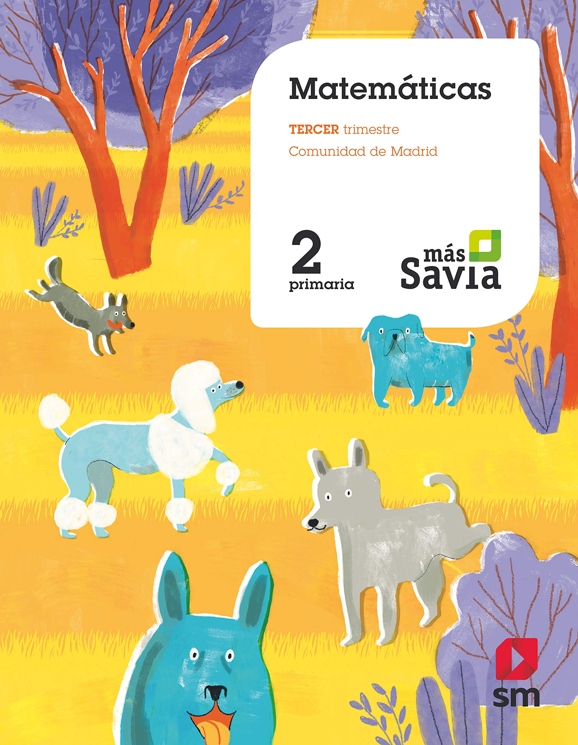 Matemáticas. 2 Primaria. Más Savia. Madrid book