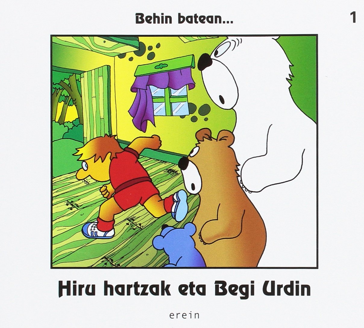 Hiru hartzak eta begi urdin book