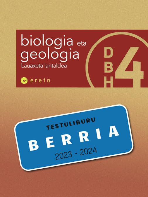 Biologia eta Geologia DBH 4 book