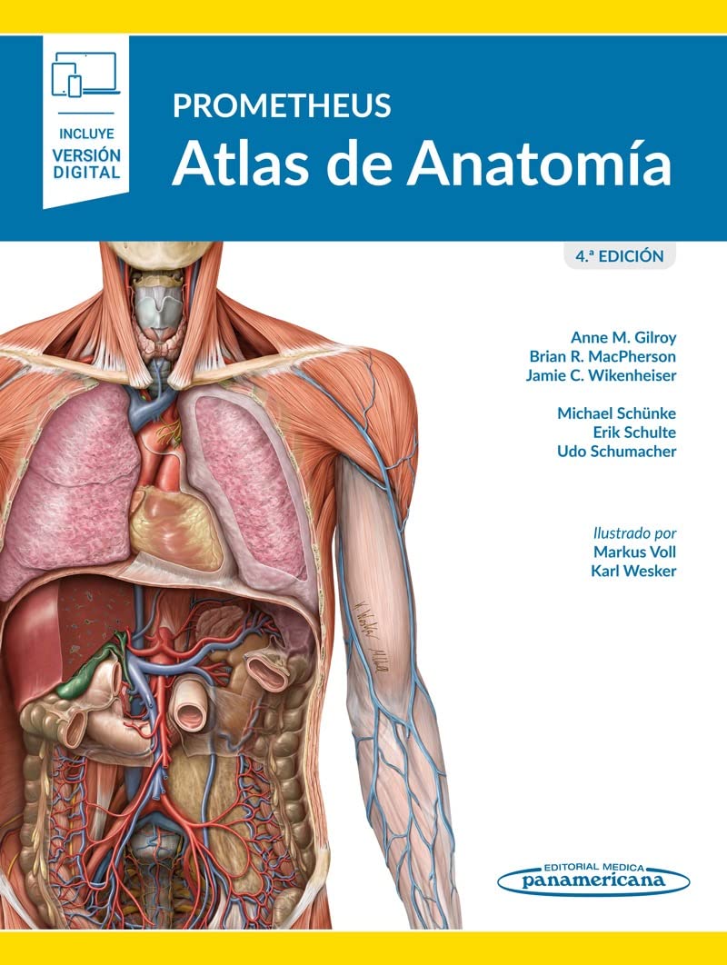 Prometheus. Atlas de Anatomía 4º ed (+ ebook) Medicine