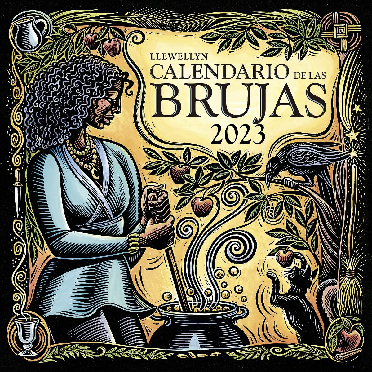 Calendario de las brujas 2023/ Llewellyn's 2023 Witches' Calendar Calendars