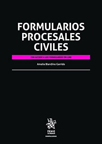 Formularios procesales civiles Law