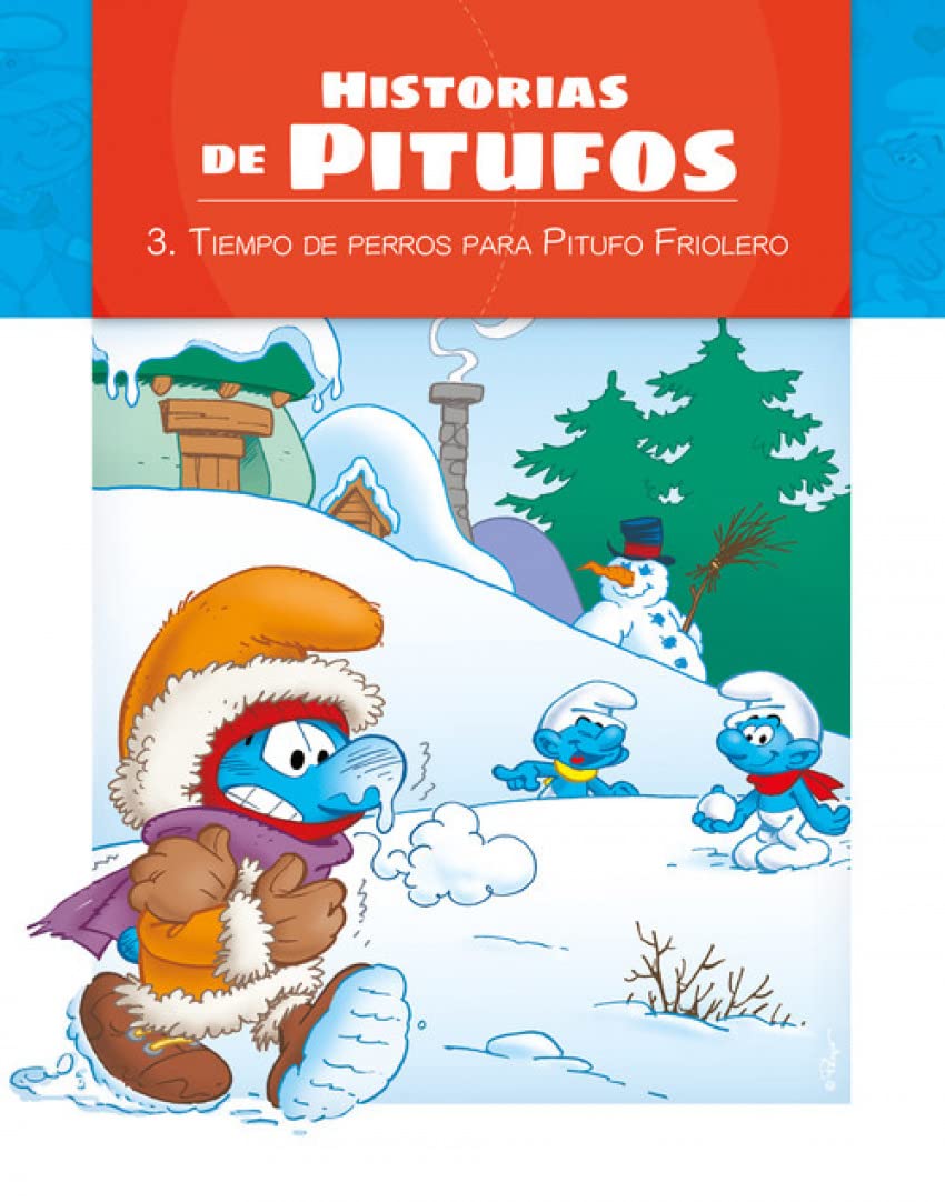 LOS PITUFOS - HISTORIAS DE PITUFOS- TIEMPO DE PERROS PARA PITUFO FRIOLERO book