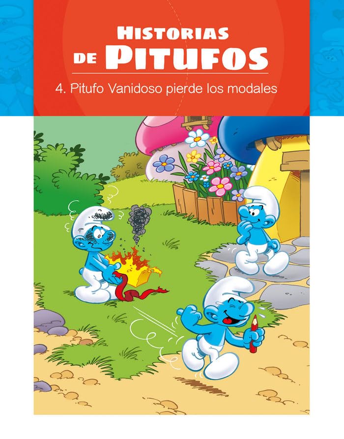 LOS PITUFOS - HISTORIAS DE PITUFOS- PITUFO VANIDOSO PIERDE SUS MODALES book