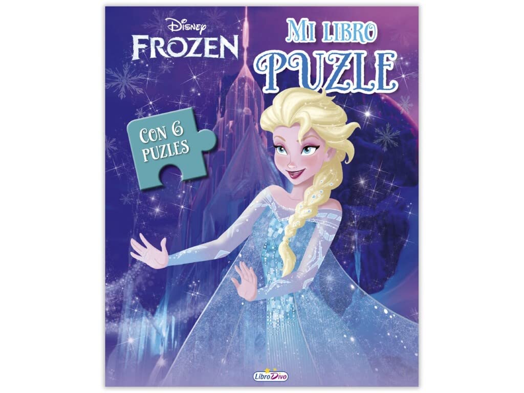 FROZEN LIBRO PUZZLE MEDIANO Nº 1 book