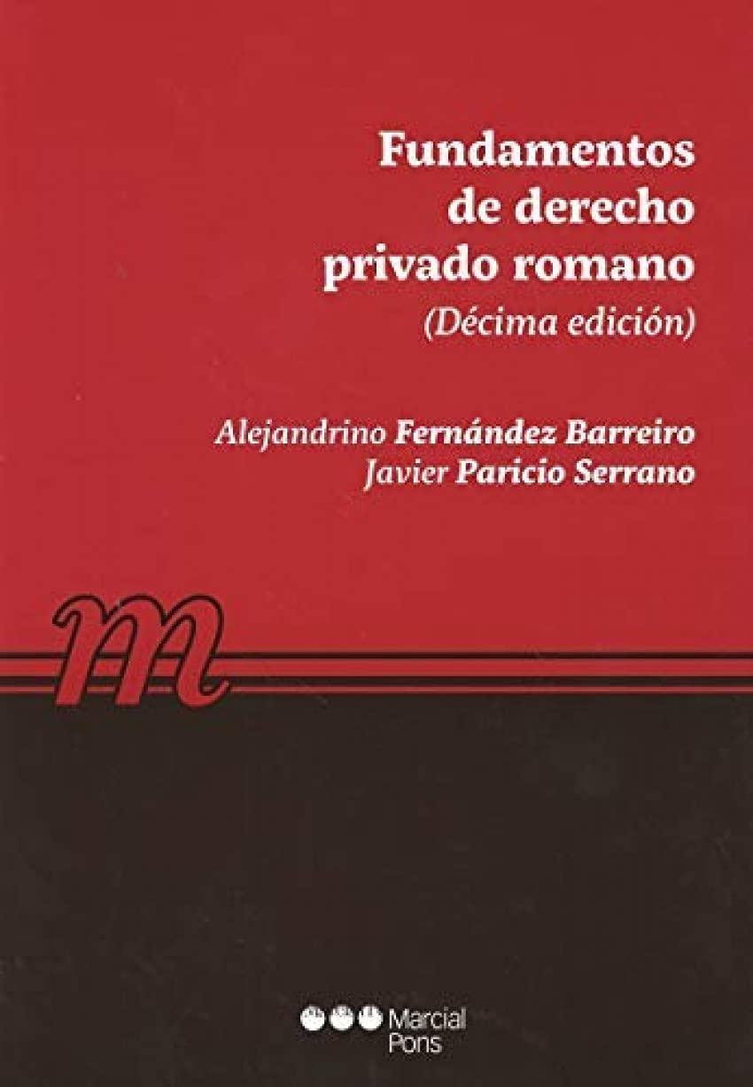 Fundamentos de Derecho privado romano (Manuales universitarios) Law