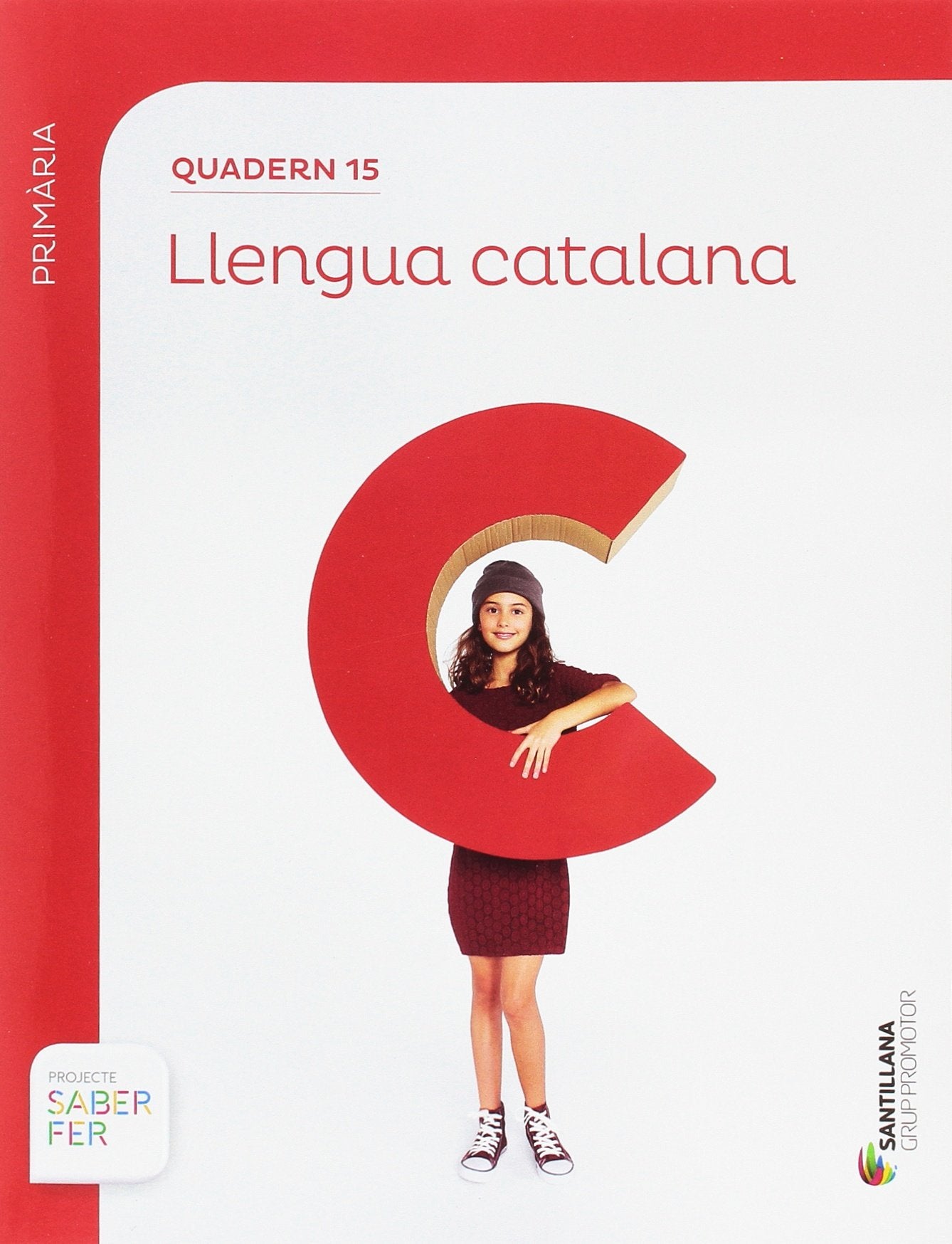 QUADERN 15 LLENGUA 5 PRIMARIA 3 TRIM SABER FER Non-fiction