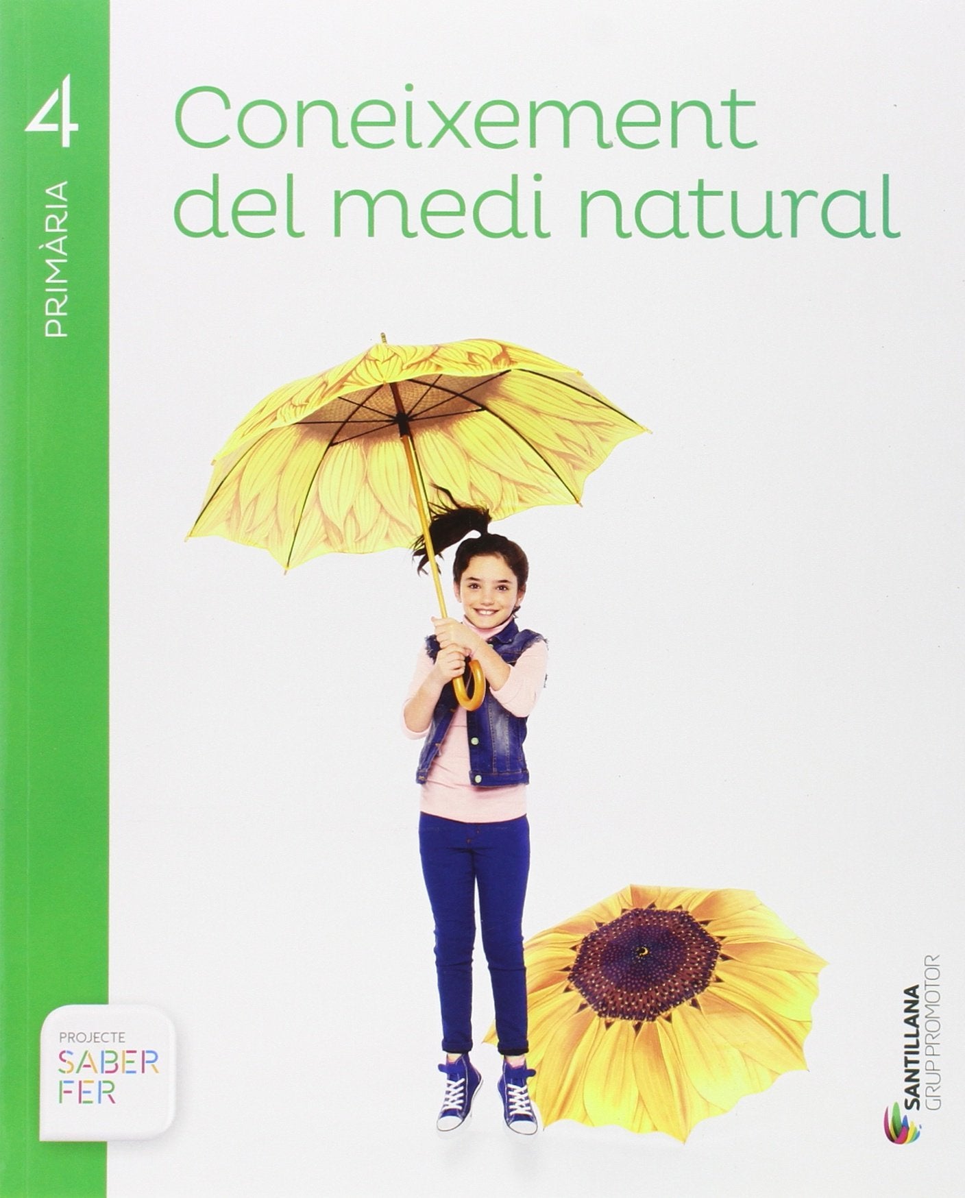 CONEIXEMENT DEL MEDI NATURA 4 PRIMARIA SABER FER book