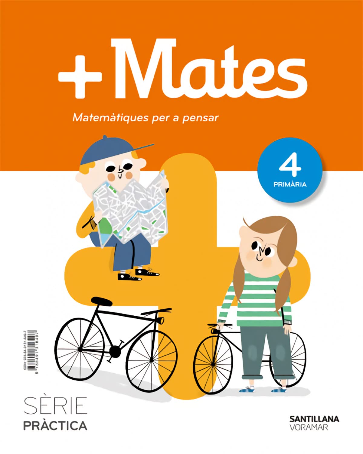 MATE+ SERIE PRACTICA MATEMATIQUES PER A PENSAR 4 PRIMARIA book