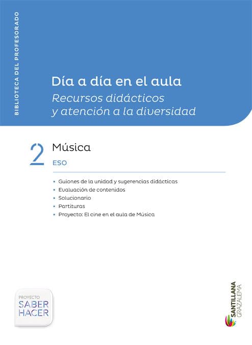 GUIA MUSICA PROFESOR 2 ESO SABER HACER Non-fiction